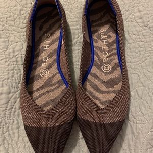 Rothy’s beautiful point flats.
